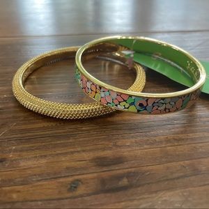 Lilly Pulitzer Bangle set, New without tag